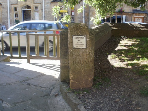 The start of the cotswold Way in Chipping Campden