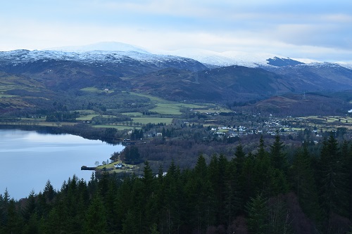 Looking back down towards Fort Augustus