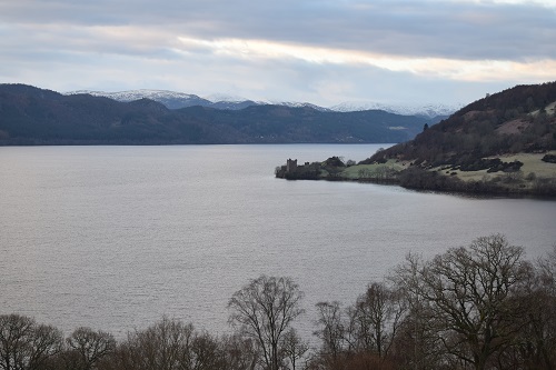 Looking back down towards Urquhart Castle, Drumnadrochit