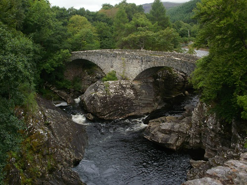 The Telford Bridge in Invermoriston