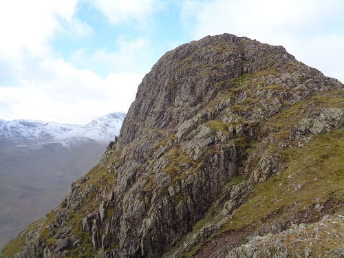 The imposing figure of Pike Of Stickle