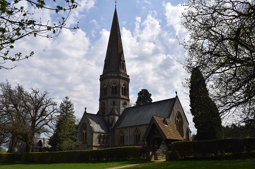 St. Barnabas Church in Ranmore near Westhumble