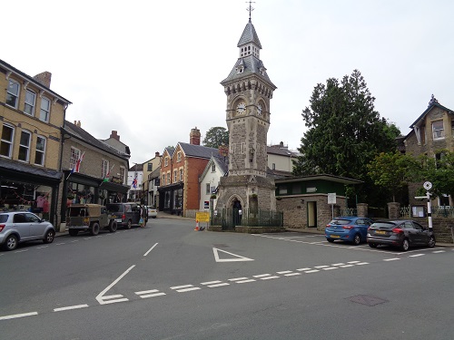 The Clock Tower in Hay-On-Wye