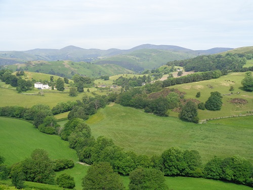 The scenery on the Offa's Dyke Path was fantastic most days