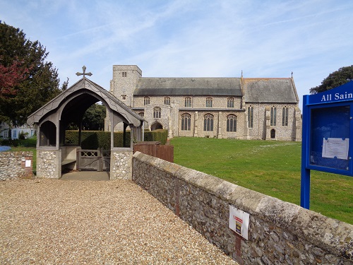 All Saints Church in Thornham