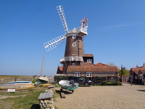 Cley Windmill on the Norfolk Coast Path