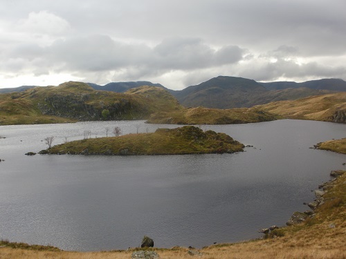 Angle Tarn, looks lovely even on a cloudy day