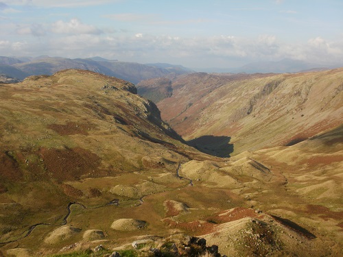 Looking at Eagle Crag from Greenup Edge