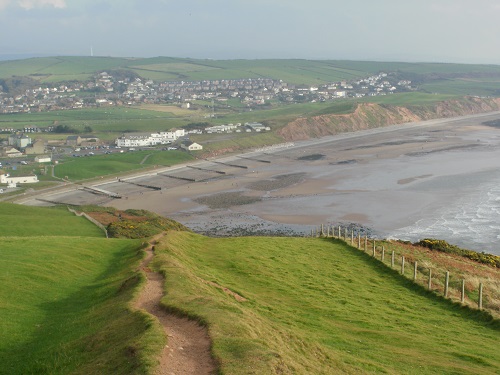 The first sighting of the end at St. Bees and the sun comes out