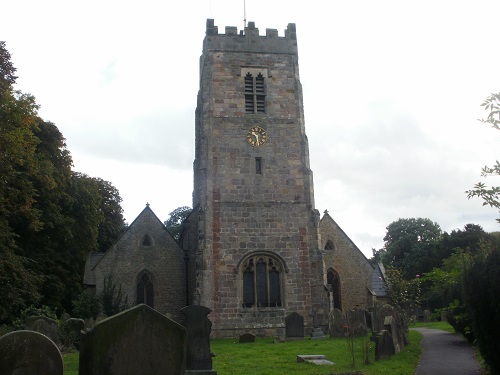 St. Mary's church in Bolton On Swale