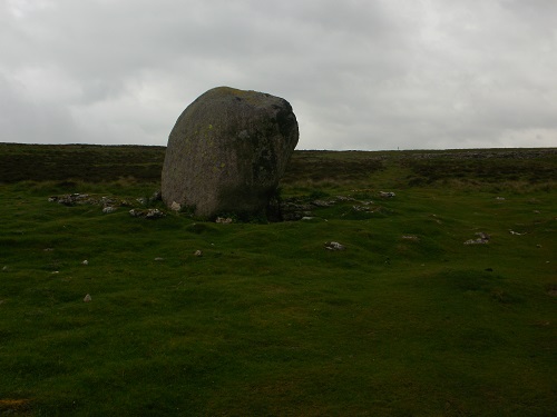 A large boulder on Crosby Ravenworth Fell