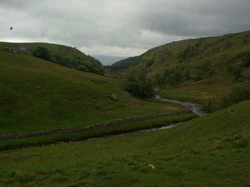 Looking over Smardale Bridge towards Smardalegill Viaduct