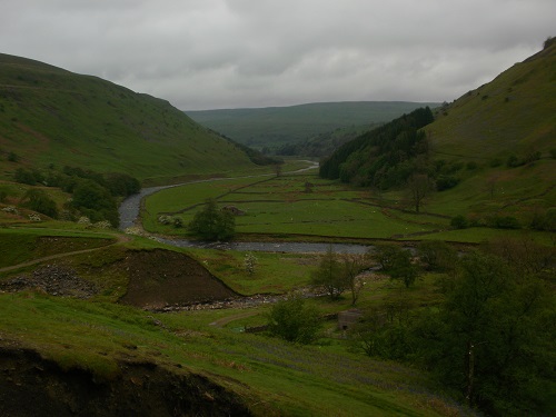 Looking towards Muker just after Keld on a different route to Grinton