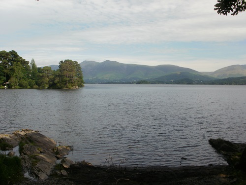 The views over Derwent Water were magnificent