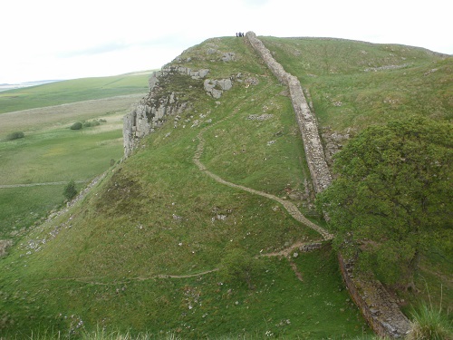 A section of the Wall after Chollerford