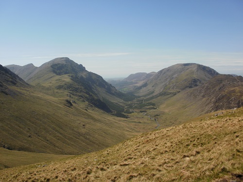 The views down to Black Sail and the surrounding hills were fantastic