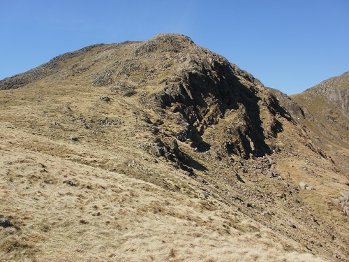 Ascending Hart Crag from Hartsop