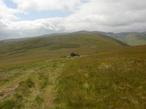 Lowther House with Wether Hill behind it