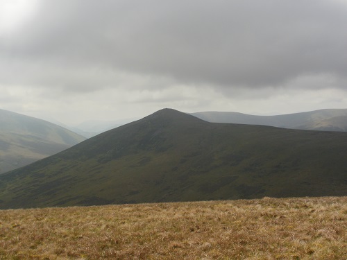 Looking across at Great Calva when the sun went away