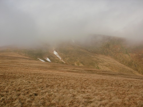 Stybarrow Dodd hidden by cloud