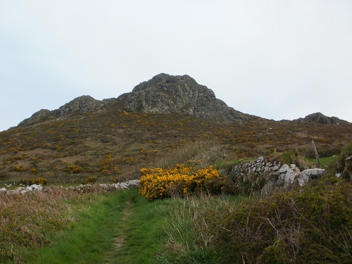 Carn Lidl just after leaving St. Davids Youth Hostel