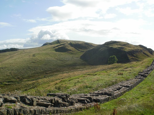 Part of the Hadrian's Wall section of the Pennine Way
