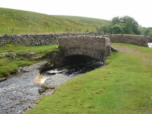 The bridge over Ling Gill