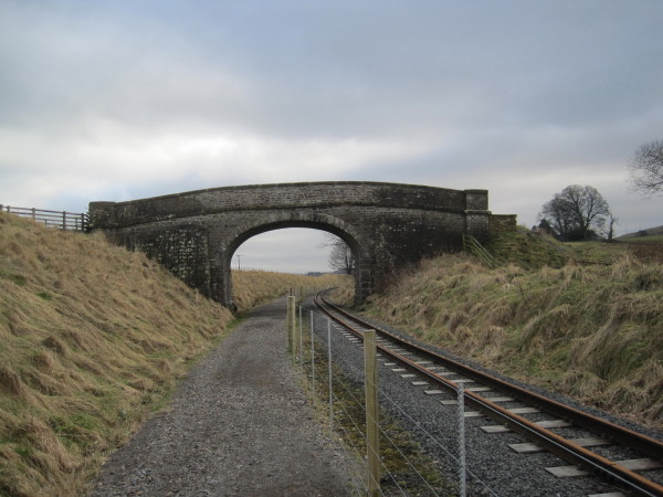 Part of the South Tyne Trail between Alston and Haltwhistle