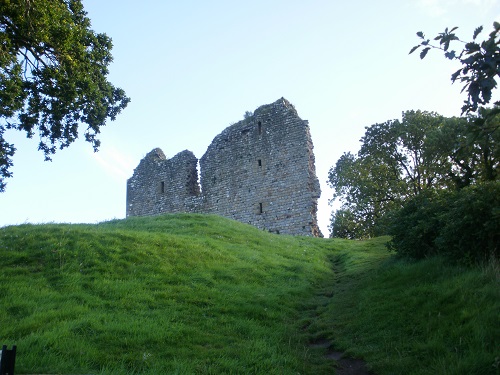 Thirwell Castle, near Greenhead on the Pennine Way and Hadrian's Wall Path