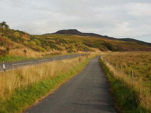 The cyclepath between Newtonmore and Kingussie
