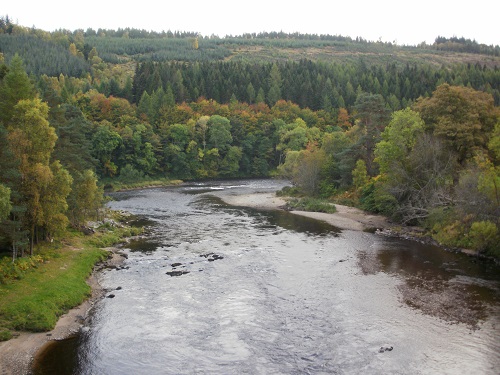 The River Spey from Bridge Of Carron