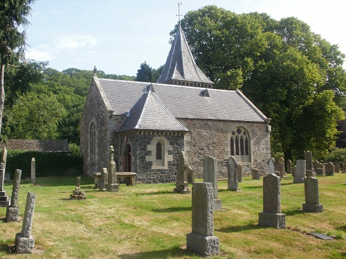 The lovely Abbey Church in Abbey St. Bathans