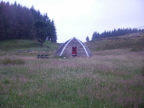 The lovely Beehive Bothy, one of five on the SUW