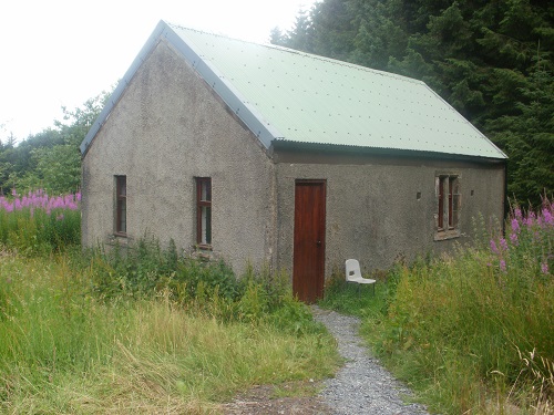 Polskeoch Bothy, a good place to have a break, lunch or sleep