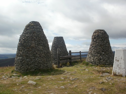 The Three Brethren cairns