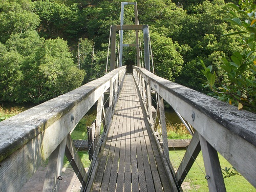 The Gurkha built bridge over Whiteadder at Abbey St. Bathans