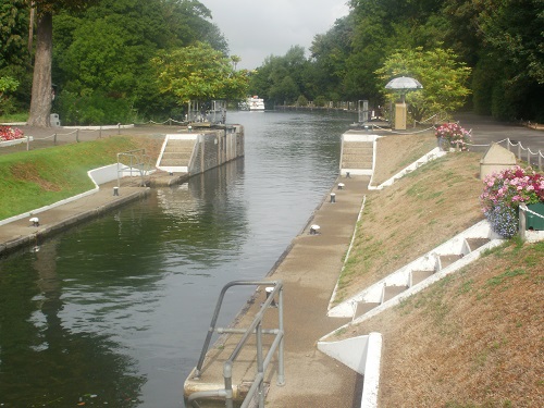 One of the many lovely Locks along the path