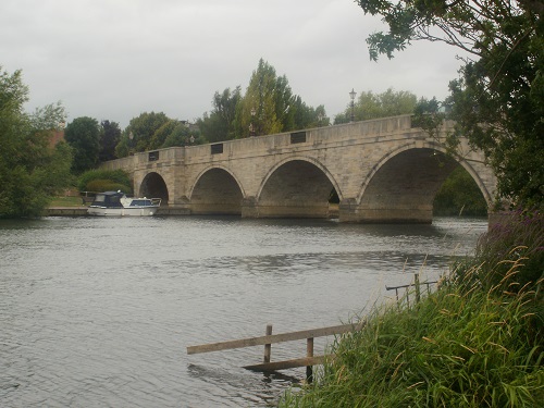 Chertsey Bridge, opened in 1785