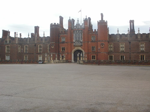 Hampton Court Palace, built over 500 years ago