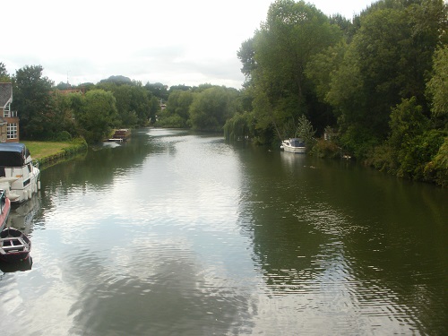 The view from Whitchurch Bridge, near Pangbourne