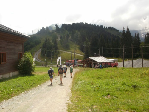 Near the Col da Voza on Day 1 of my TMB walk