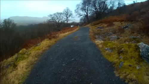 The track from Inverarnan felt good after the day before