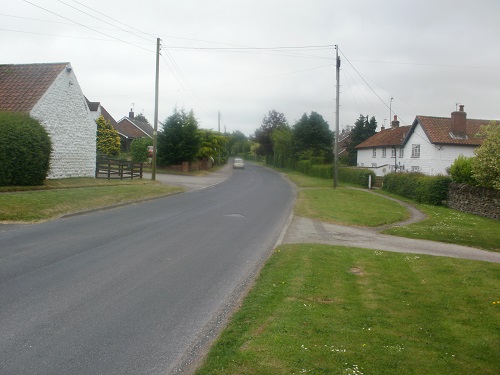 Entering the quiet village of Winteringham